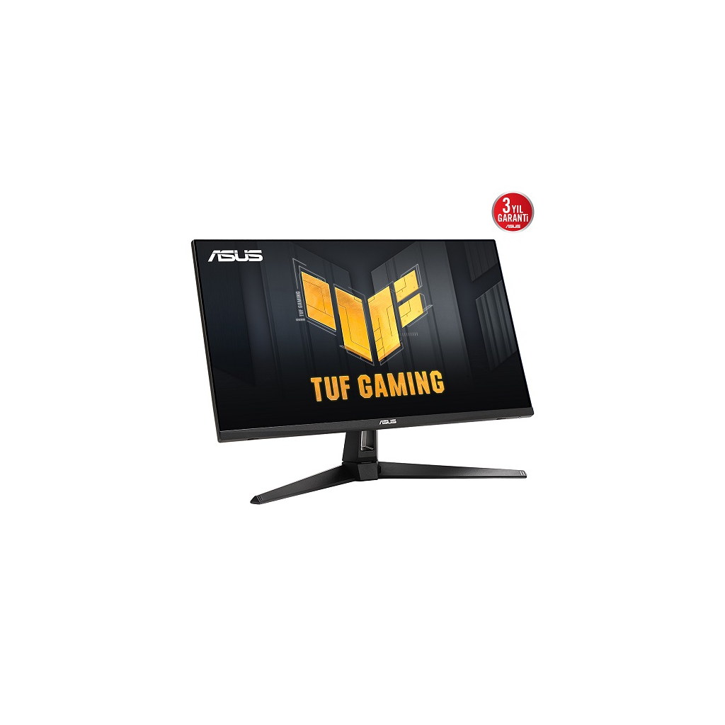 ASUS TUF GAMING VG27AQ3A 27&quot; 1ms, 180Hz, QHD 2K, DP, HDMI, Hoparlör, Fast IPS LED, Düşük Mavi Işık, FreeSync Premium, GAMING Monitör