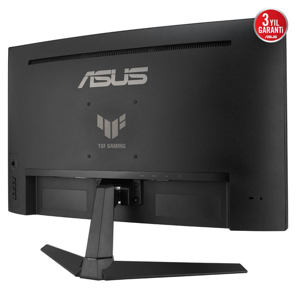 ASUS TUF GAMING VG27VQ3B 27&quot; 1ms, 180Hz, Full HD Curved, DP, 2xHDMI, Hoparlör, Fast VA Panel, Düşük Mavi Işık, FreeSync Premium, GAMING Monitör