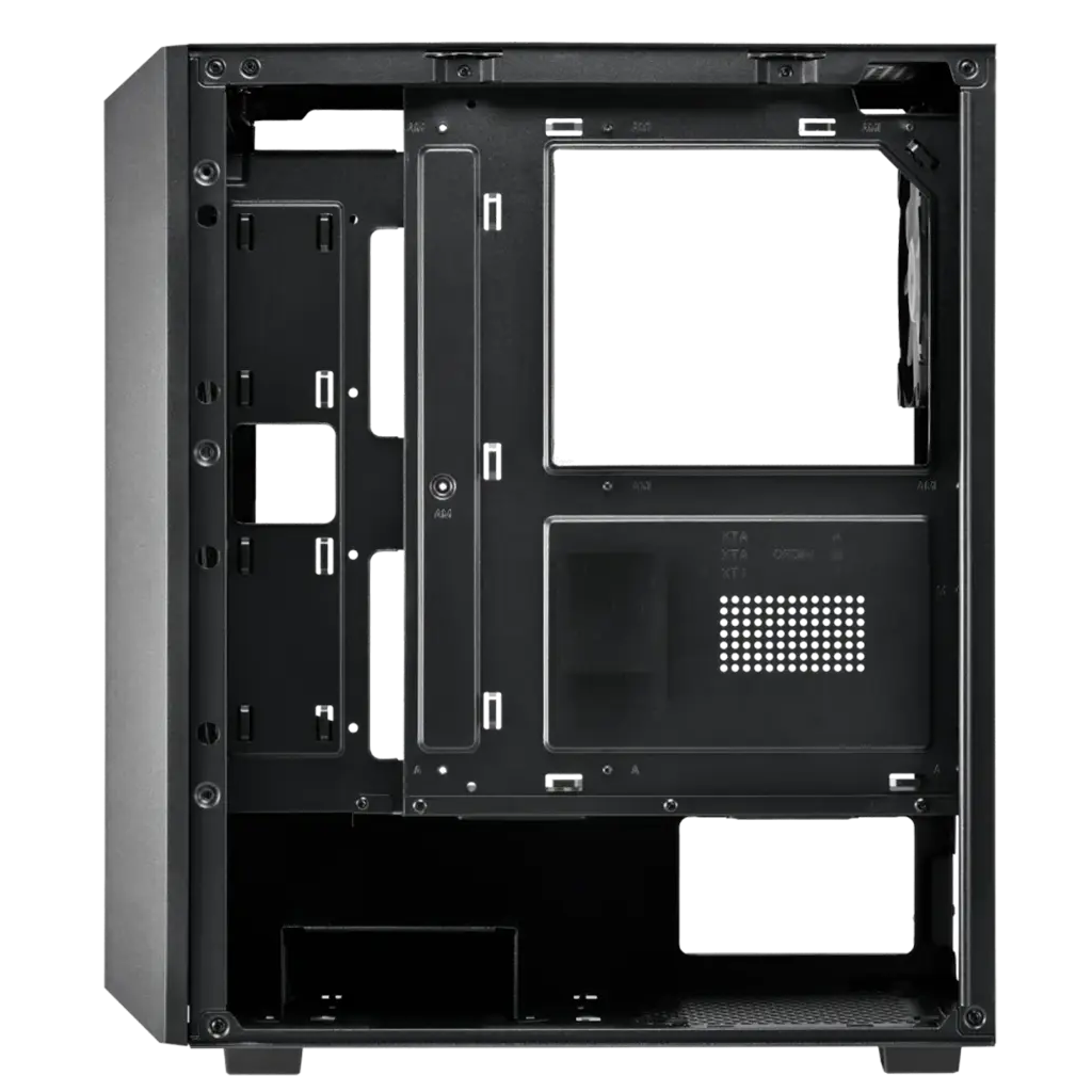VENTO VG3400S Mid Tower, 650W 80+ Siyah, Temperli Cam, RGB, ATX GAMING KASA