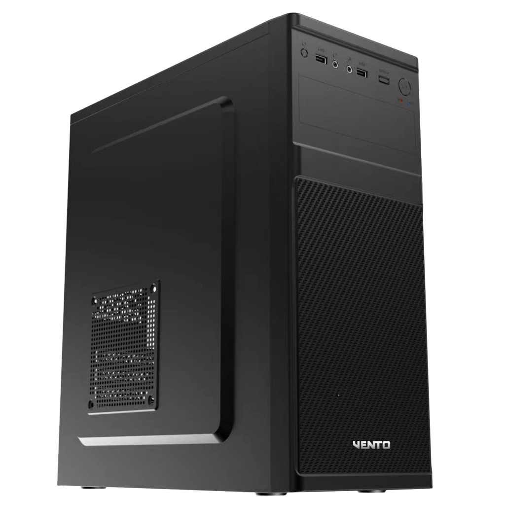 VENTO VS120S Mid Tower, Peak 400W Siyah, ATX Kurumsal KASA