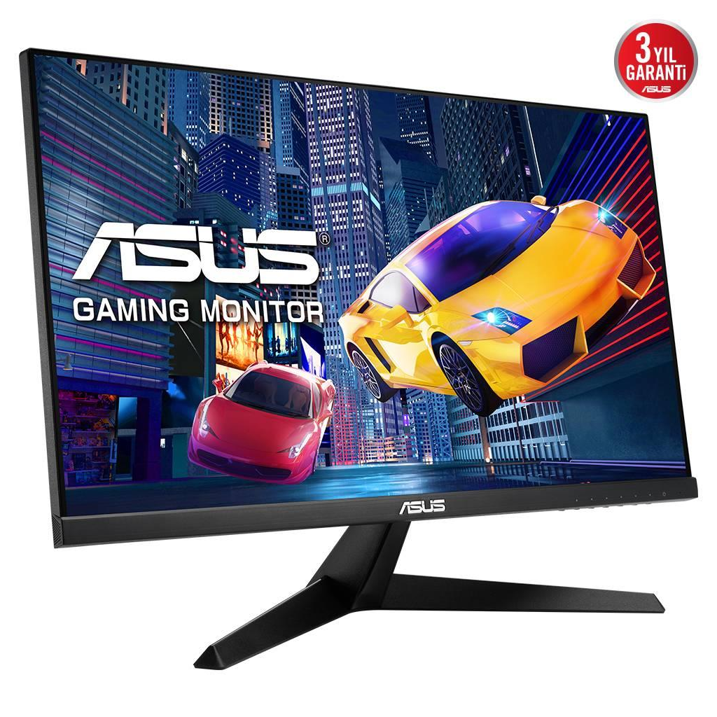 ASUS VY249HGR 23.8" 1ms, 120Hz, Full HD, HDMI, D-Sub, IPS LED, Anti Bakteriyel, Mavi Işık Filtresi, Eye Care, GAMING Monitör