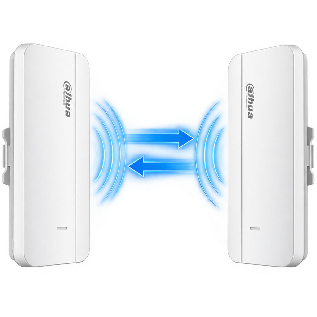 DAHUA WB2-60N-I-V2, 2Port, 300Mbps, 2.4Ghz, Dış Ortam, Noktadan Noktaya PTP, Acces Point, Kutu İçeriği 2 Adet, (500m)
