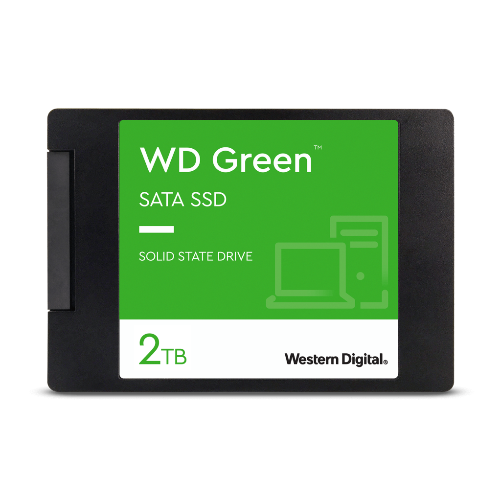 WD Green, WDS200T2G0A, 2TB, 545/465, 3D NAND, 2,5&quot; SATA, SSD