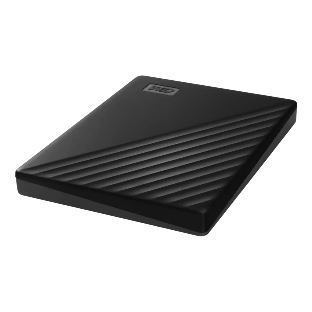 WD WDBYVG0020BBK-WESN, My Passport, 2TB, 2.5&quot;, USB3.2, Taşınabilir, Harici HDD, Siyah (Türkiye Distribütörü Garantili)