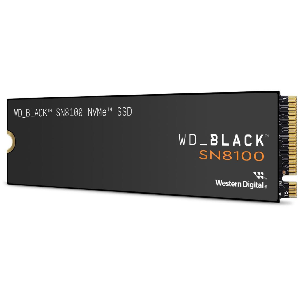 WD Black SN8100, WDS100T1X0M, 1TB, 14900/11000, Gen4, NVMe PCIe M.2 2280,  SSD