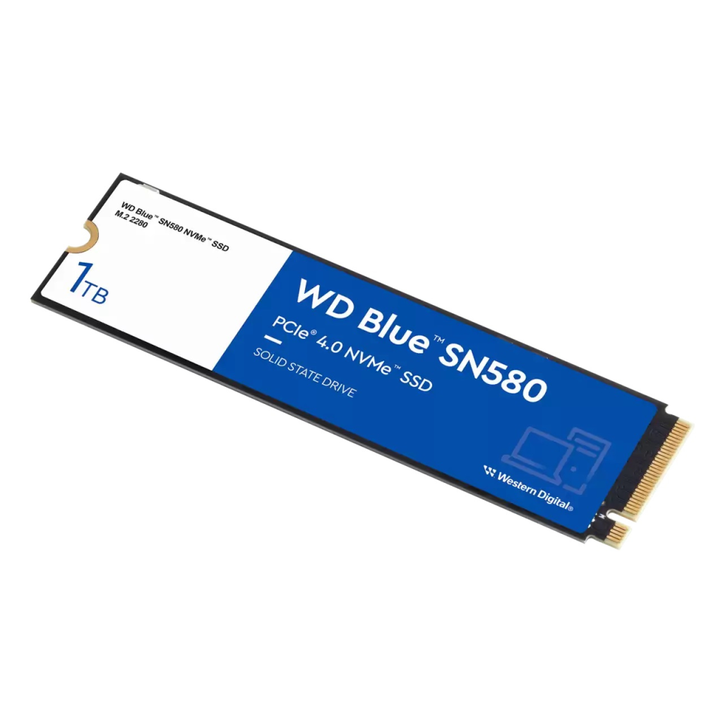 WD Blue SN580, WDS100T3B0E, 1TB, 4150/4150, Gen4, NVMe PCIe M.2 2280,  SSD