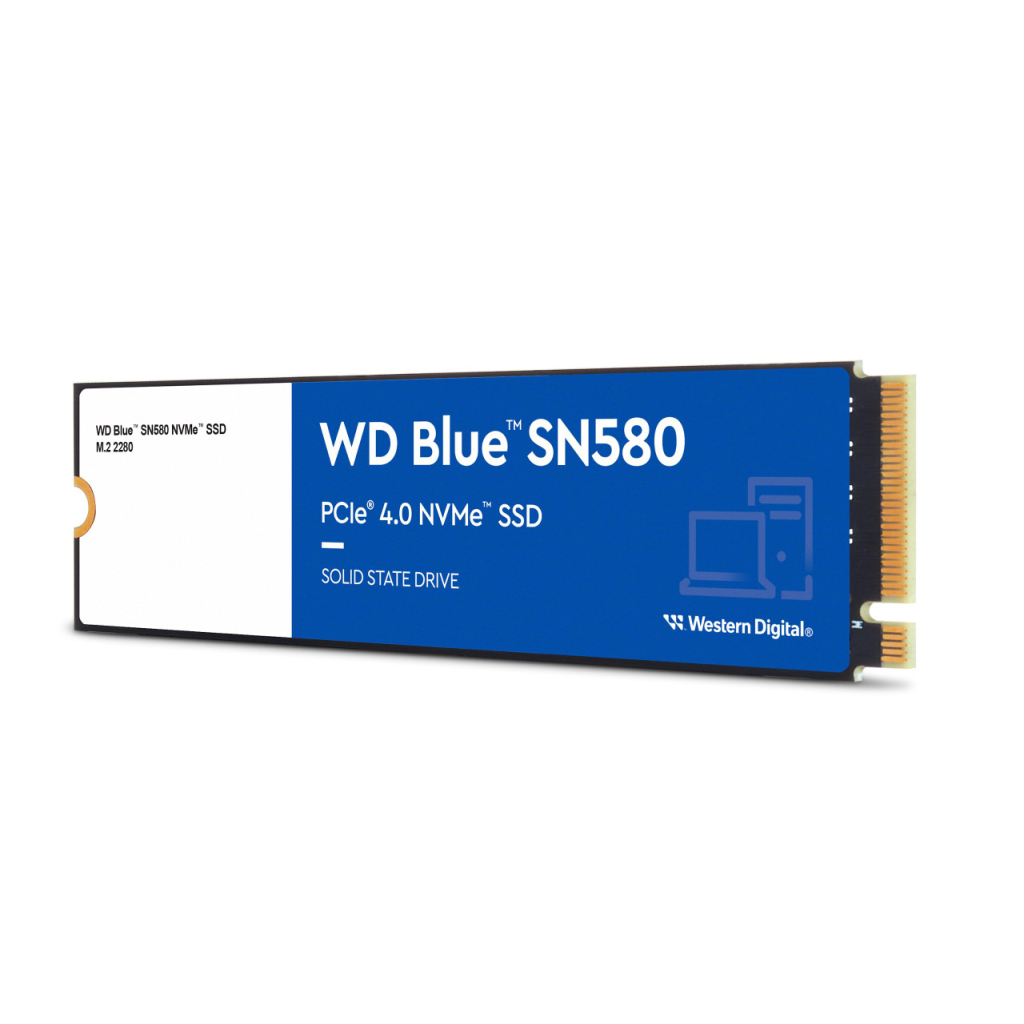 WD Blue SN580, WDS100T3B0E, 1TB, 4150/4150, Gen4, NVMe PCIe M.2 2280,  SSD