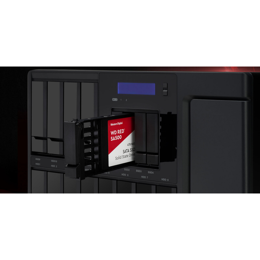 WD Red SA500, WDS500G1R0A, 500GB, 560/530, SERVER ve NAS için Enterprise, 2,5&quot; SATA, SSD