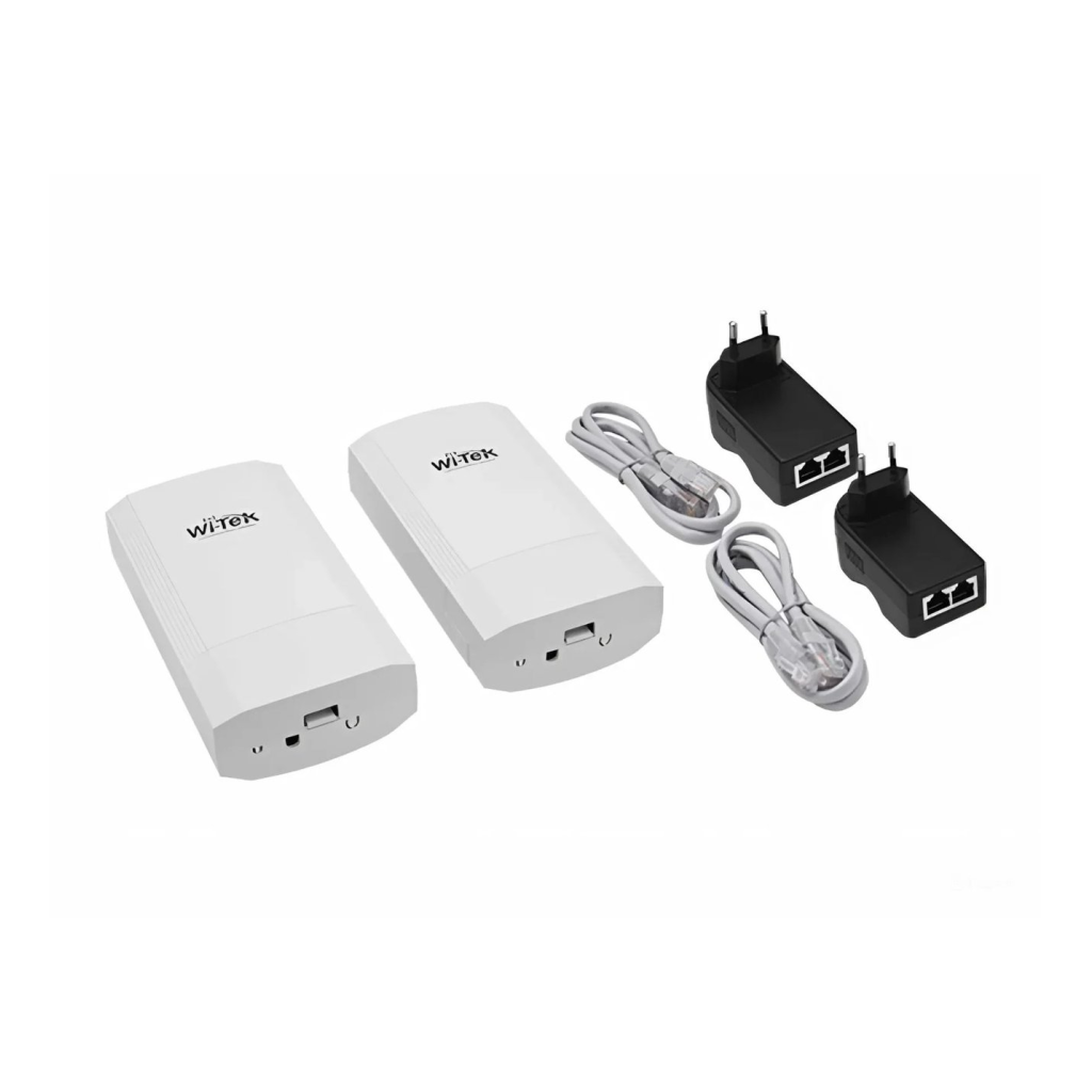 WI-TEK WI-CPE511H-KIT, 900Mbps, 5,8Ghz, 12bdi  Anten MİMO, 5km Menzil, Noktadan Noktaya, Dış Mekan, Access Point