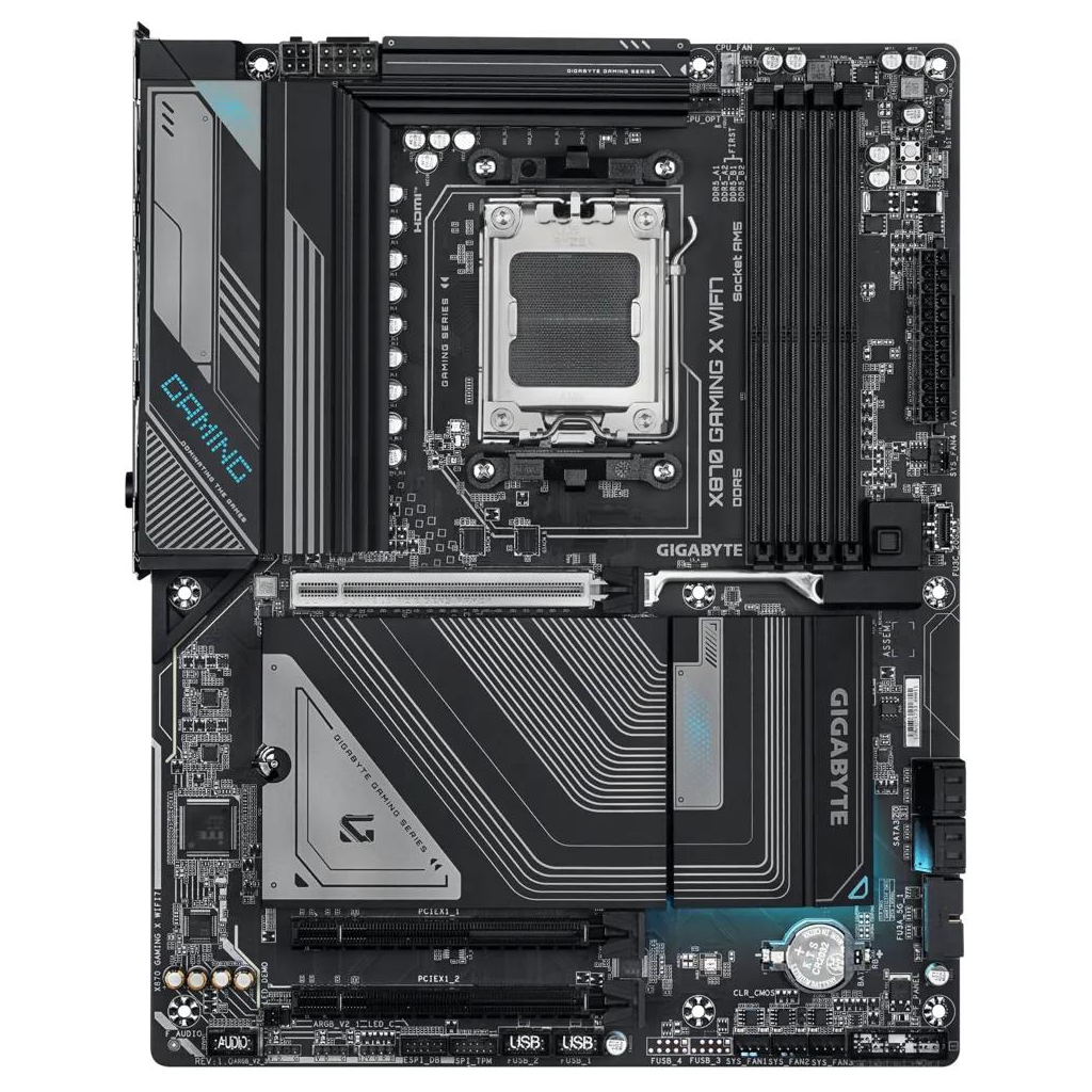 GIGABYTE X870 GAMING X WIFI7 G10, 4xDDR5, 3xM.2, DP, HDMI, Type-C, Wi-Fi 7E, Bluetooth 5.4, AM5 Soket GAMING Anakart